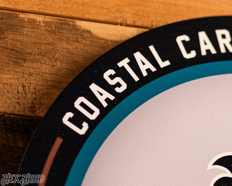 VARSITY Collection- SINGLE Layer Coastal Carolina Metal Wall Art