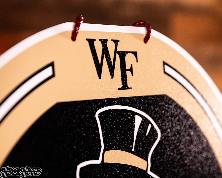 Wake Forest Demon Deacons Personalized Monogram Metal Art