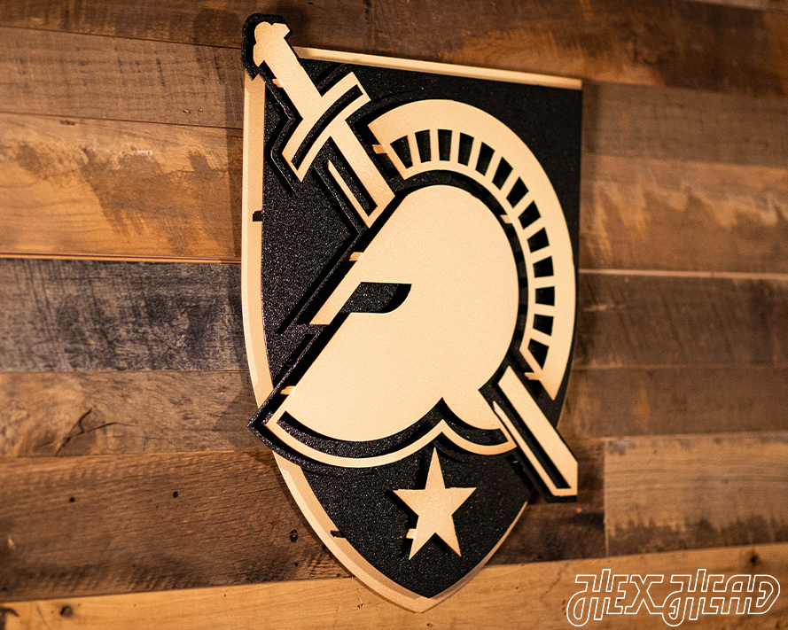 US Military Academy ARMY West Point Shield 3D Metal Wall Art