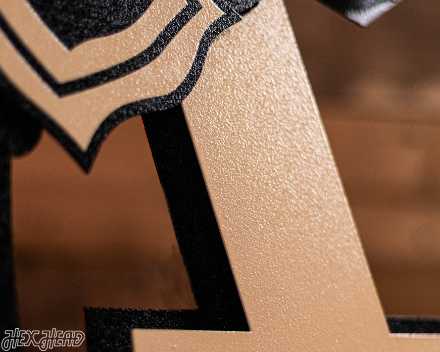 US Military Academy West Point Kicking Mule 3D Metal Wall Art