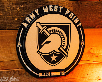 US Military Academy ARMY West Point "Double Play" On the Shelf or on the Wall Art