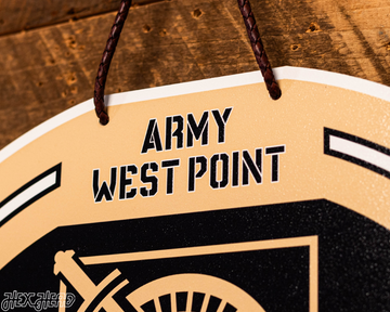 US Military Academy West Point Personalized Monogram Metal Art