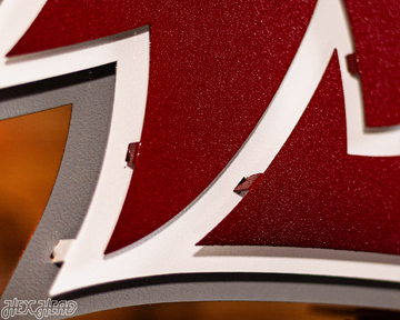 Washington State Cougars 3D Vintage Metal Wall Art