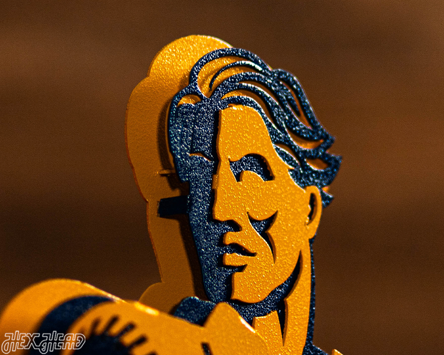 West Virginia "MOUNTAINEER" 3D Metal Artwork