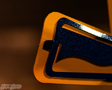 West Virginia "MOUNTAINEER" 3D Metal Artwork