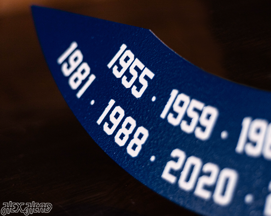 Los Angeles Dodgers DYNASTY Updated 2025 REPLACEMENT Plate ( for Last years Dynasty)