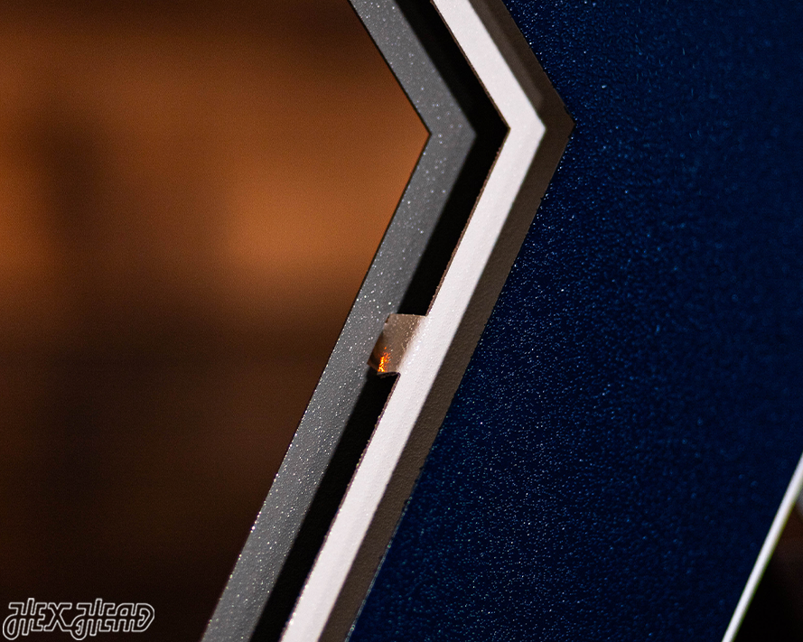 Xavier "X" 3D Vintage Metal Artwork