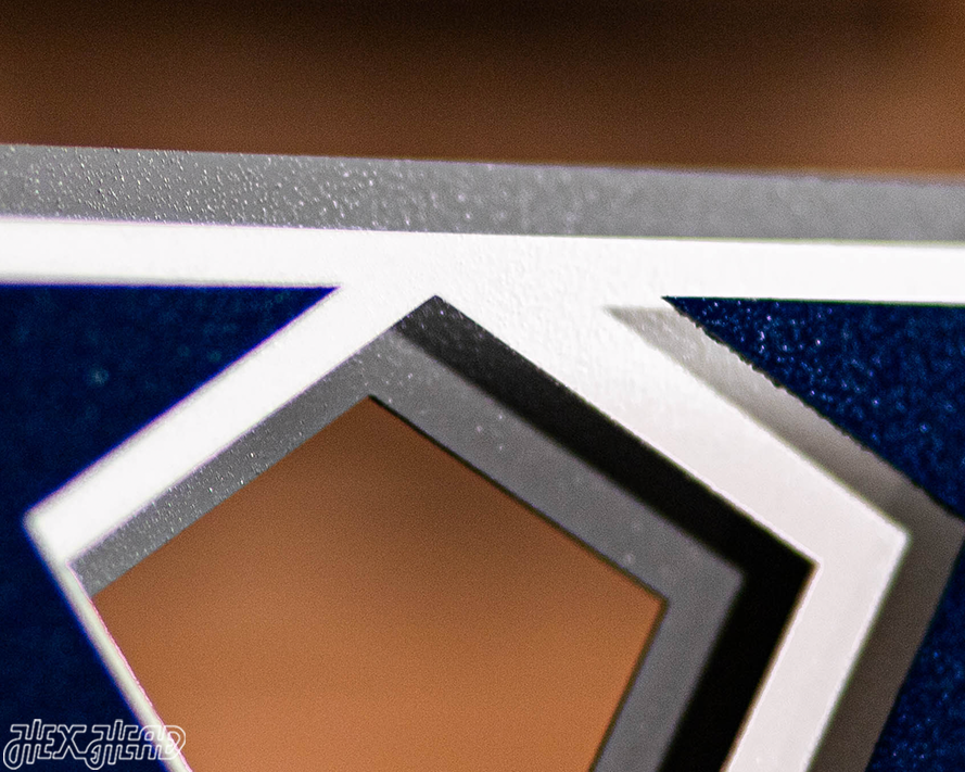 Xavier "X" 3D Vintage Metal Artwork