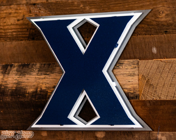 Xavier "X" 3D Vintage Metal Artwork