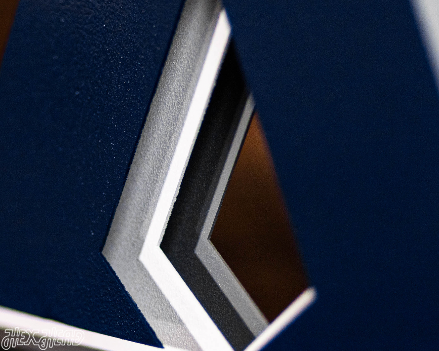 Xavier "X" 3D Vintage Metal Artwork