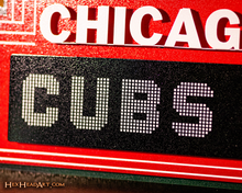 Load image into Gallery viewer, Chicago Cubs Wrigley Field Marquee Metal Wall Art
