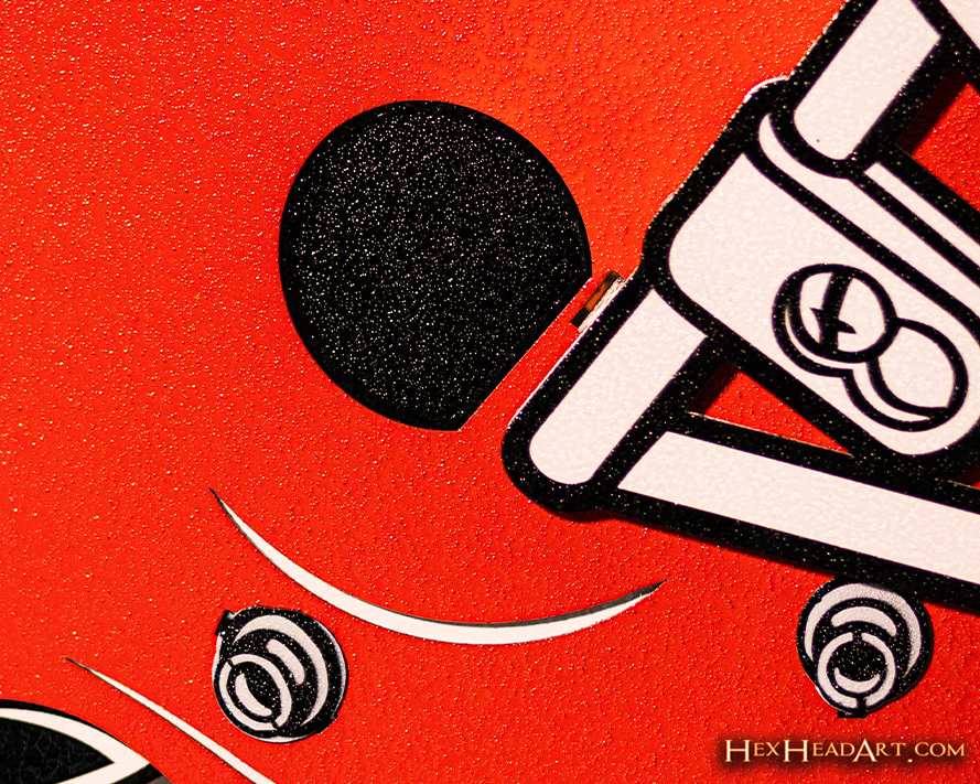 Kansas City Chiefs BLITZ Collection - 8 Layer Helmet 3D Vintage Metal Wall Art