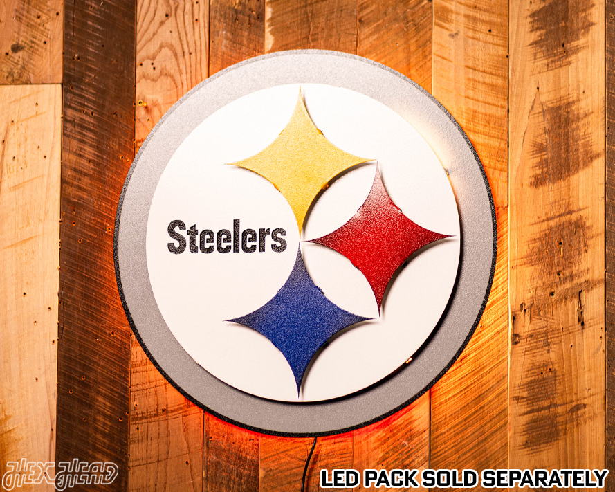 Pittsburgh Steelers "Steelmark" 3D Vintage Metal Wall Art