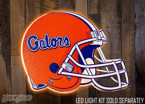 Florida Gators BLITZ COLLECTION - 8 LAYER 3D Metal Wall Art
