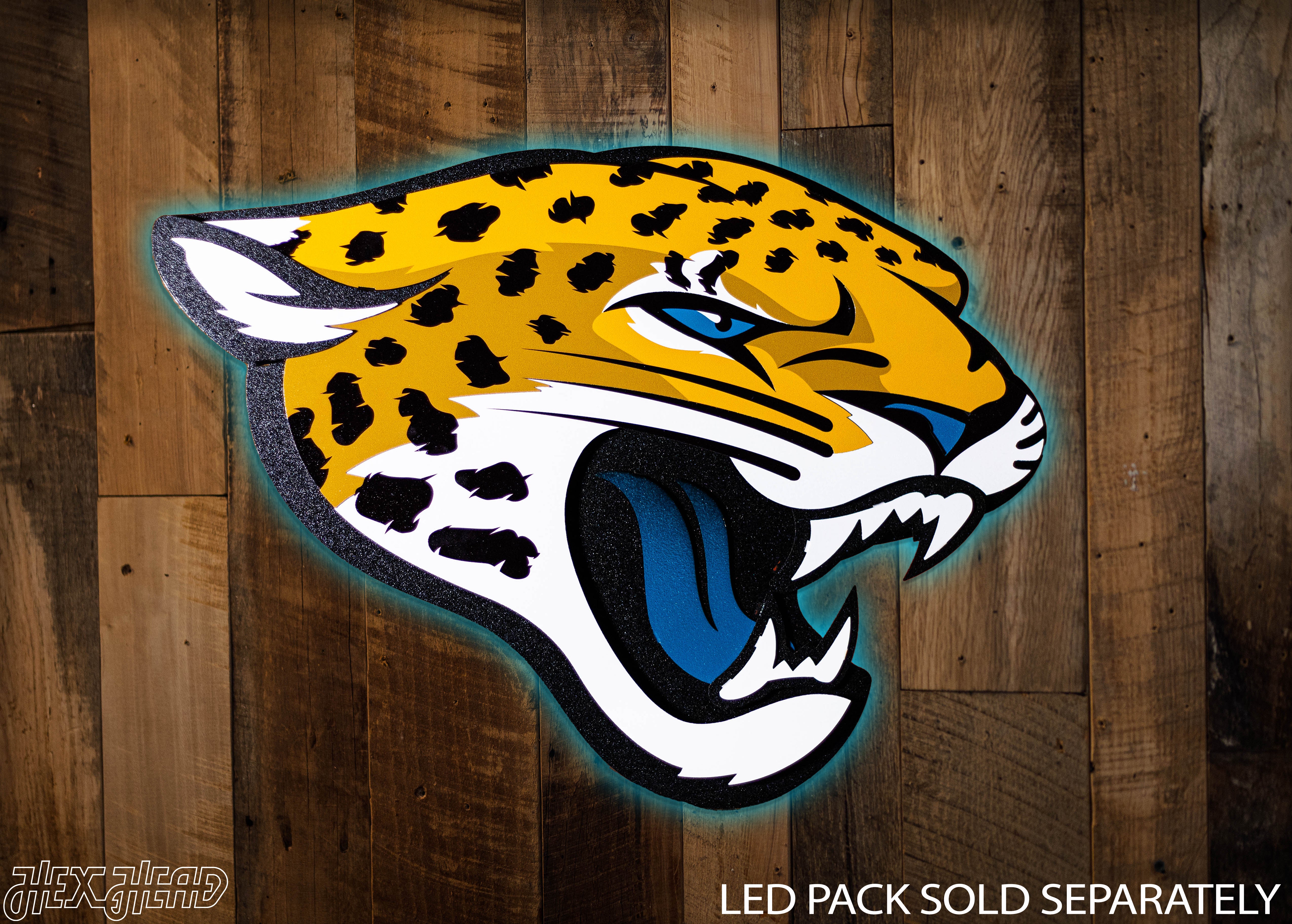 Jacksonville Jaguars 3D Vintage Metal Wall Art