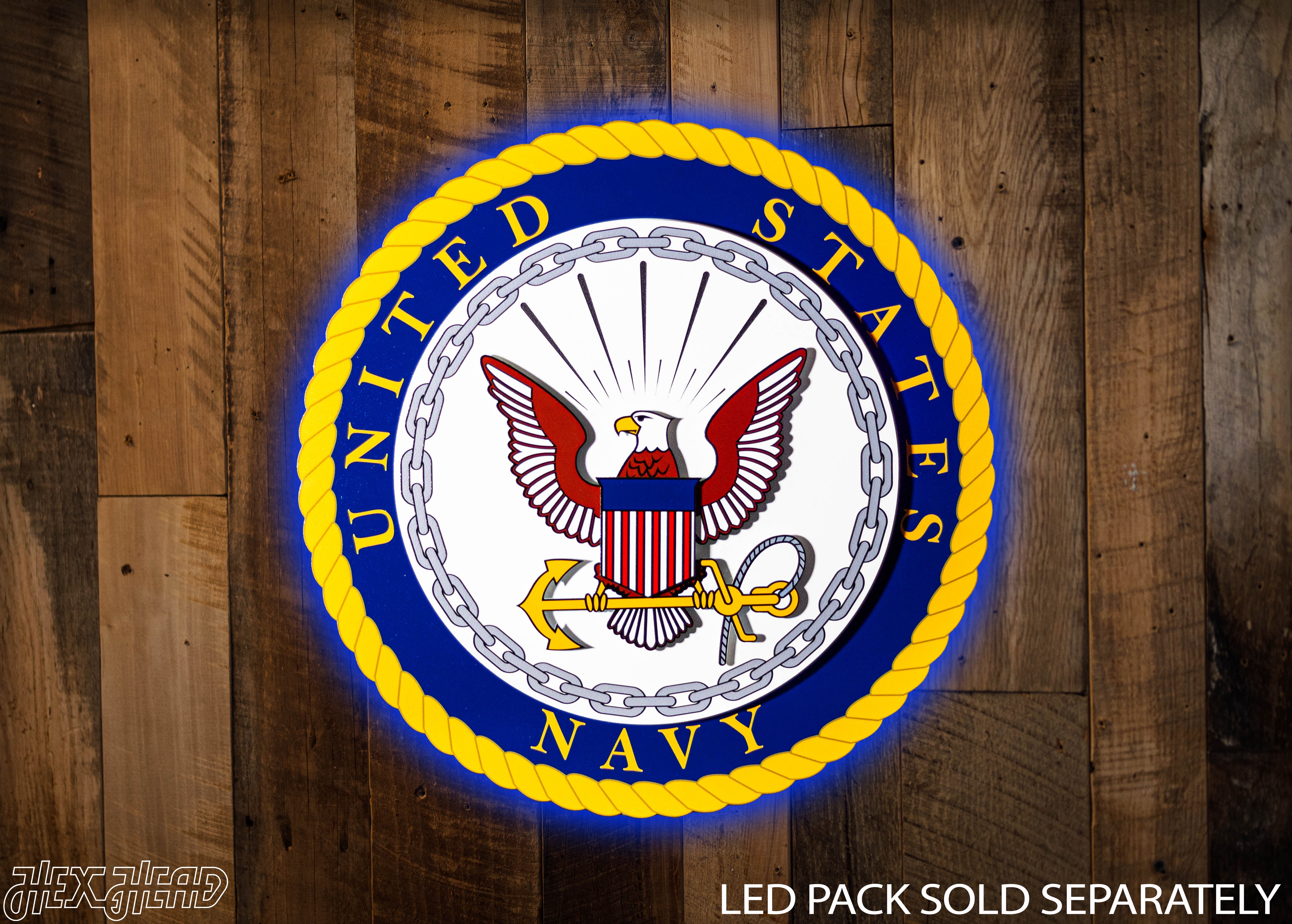 United States Navy Seal 3D Vintage Metal Wall Art