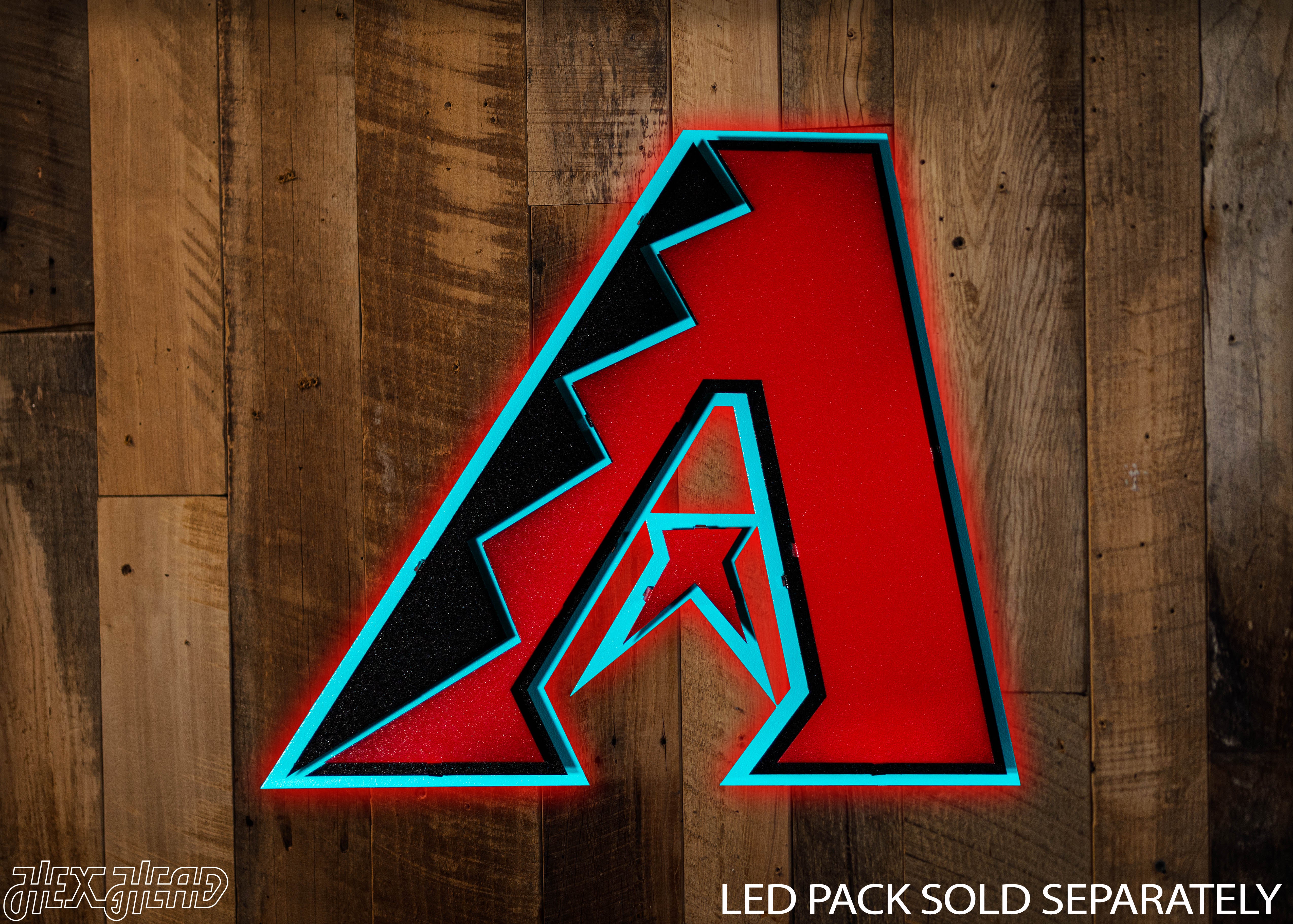 Arizona Diamondbacks 3D Vintage Metal Wall Art