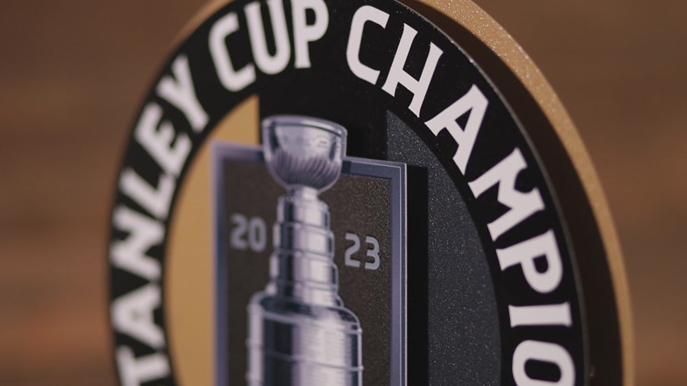 Vegas Goldens Knights 2023 Champions 3D Metal Wall Art