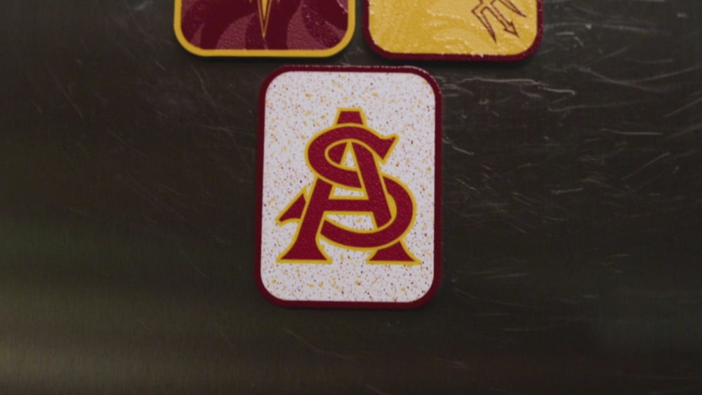 Arizona State Sun Devils - SET of 3 Magnets