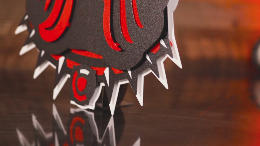 Cleveland Browns Bulldog Head 3D Metal Wall Art