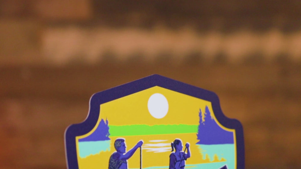 Minnesota State Badge 3D Metal Wall Art