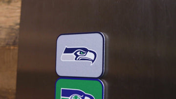 Seattle Seahawks - SET of 3 Magnets