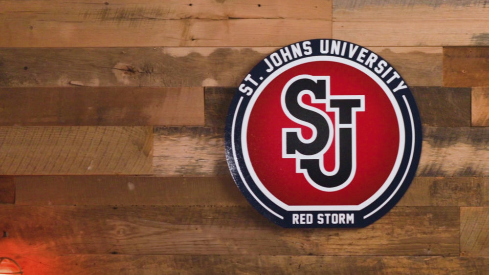 VARSITY Collection- SINGLE Layer St John's Metal Wall Art