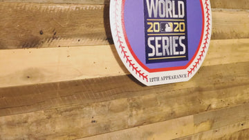 VARSITY Collection- SINGLE Layer Los Angeles Dodgers 2020 World Series Wall Art