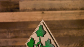 US Army 4th Infantry "IVY" Patch 3D Metal Wall Art