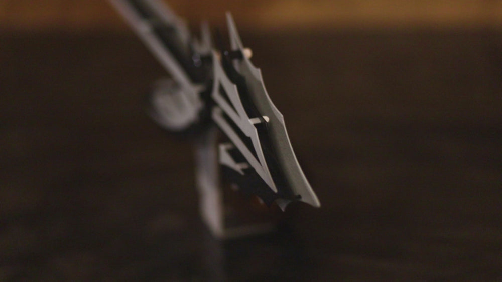 MONOCHROME - Florida State Burning Spear 3D Vintage Metal Wall Art