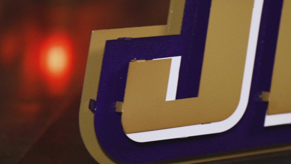 James Madison JMU 3D Metal Wall Art