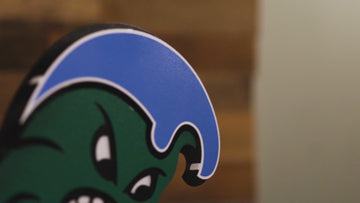 Tulane Green Wave 3D Artwork