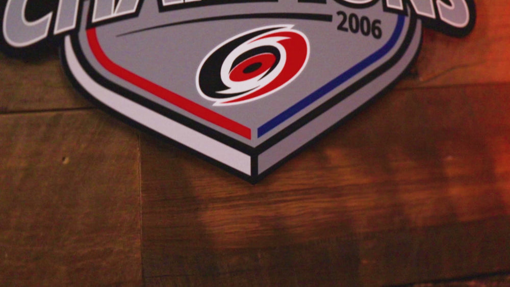 Single Layer -- Carolina Hurricanes 2006 Stanley Cup Champions