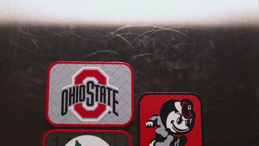 Ohio State Buckeyes - SET of 3 Magnets