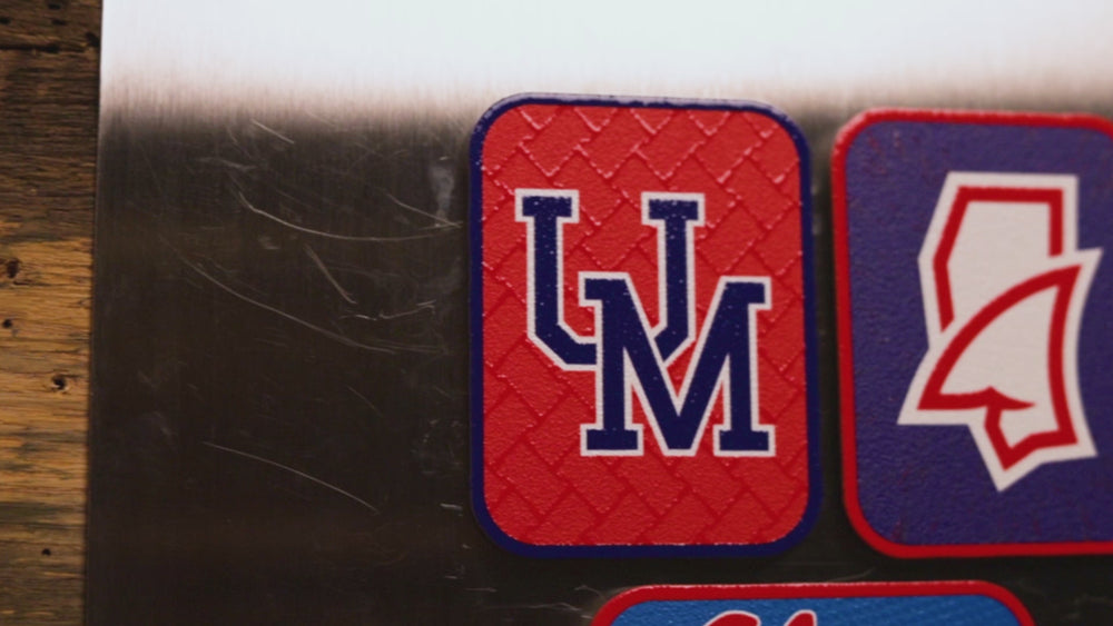 Mississippi Ole Miss - SET of 3 Magnets