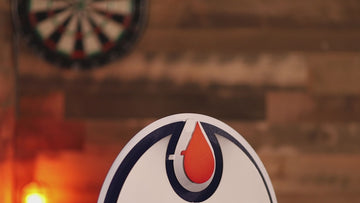 Edmonton Oilers NHL 3D Vintage Metal Wall Art