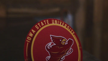 Iowa State Cyclones "Double Play" On the Shelf or on the Wall Art