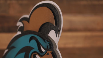 Coastal Carolina Chanticleers 3D Vintage Metal Wall Art