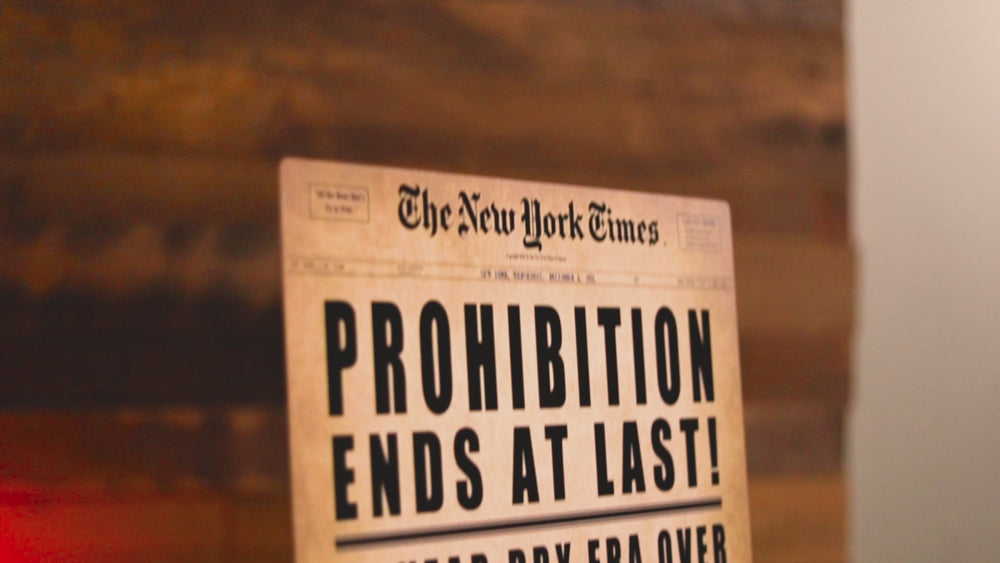 New York Times Prohibition Front Page - DEC 6, 1933