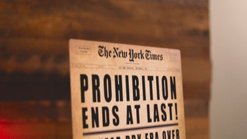 New York Times Prohibition Front Page - DEC 6, 1933