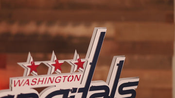 Washington Capitals 3D Vintage Metal Wall Art