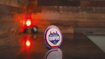 Florida Gators 2025 Basketball National Champs "Double Play" On the Shelf or on the Wall Art