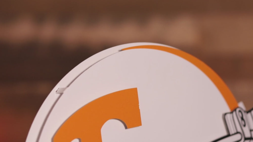 Tennessee Volunteers BLITZ COLLECTION - 8 LAYER 3D Metal Wall Art