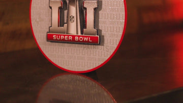 New England Patriots Super Bowl LI CRAFT SERIES 3D Embossed Metal Wall Art