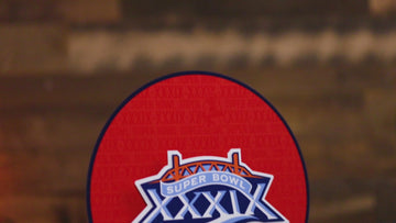 New England Patriots Super Bowl XXXIX CRAFT SERIES 3D Embossed Metal Wall Art