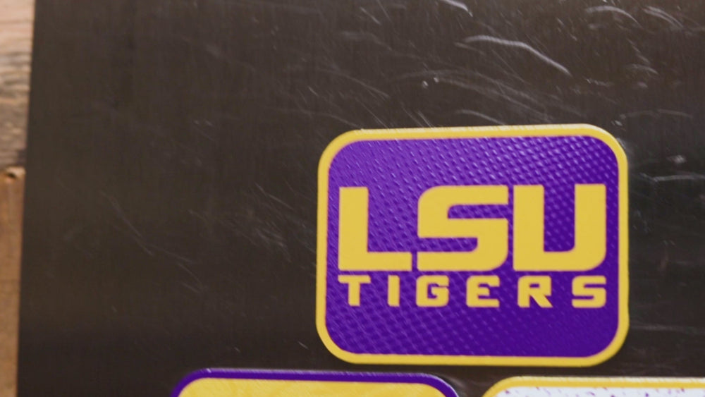 LSU Tigers - SET of 3 Magnets