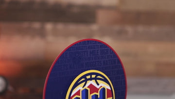 Denver Nuggets CRAFT SERIES 3D Vintage Metal Wall Art