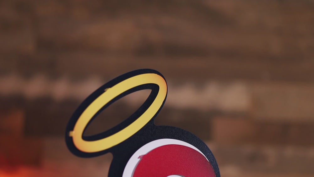 Los Angeles Angels COOPERSTOWN 1971 "a" 3D Metal Wall Art