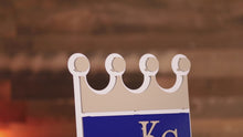 Load and play video in Gallery viewer, Kansas City Royals &quot;1971&quot; 3D Vintage Metal Wall Art
