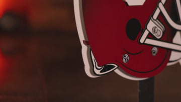 Oklahoma Sooners BLITZ COLLECTION - 8 LAYER 3D Metal Wall Art